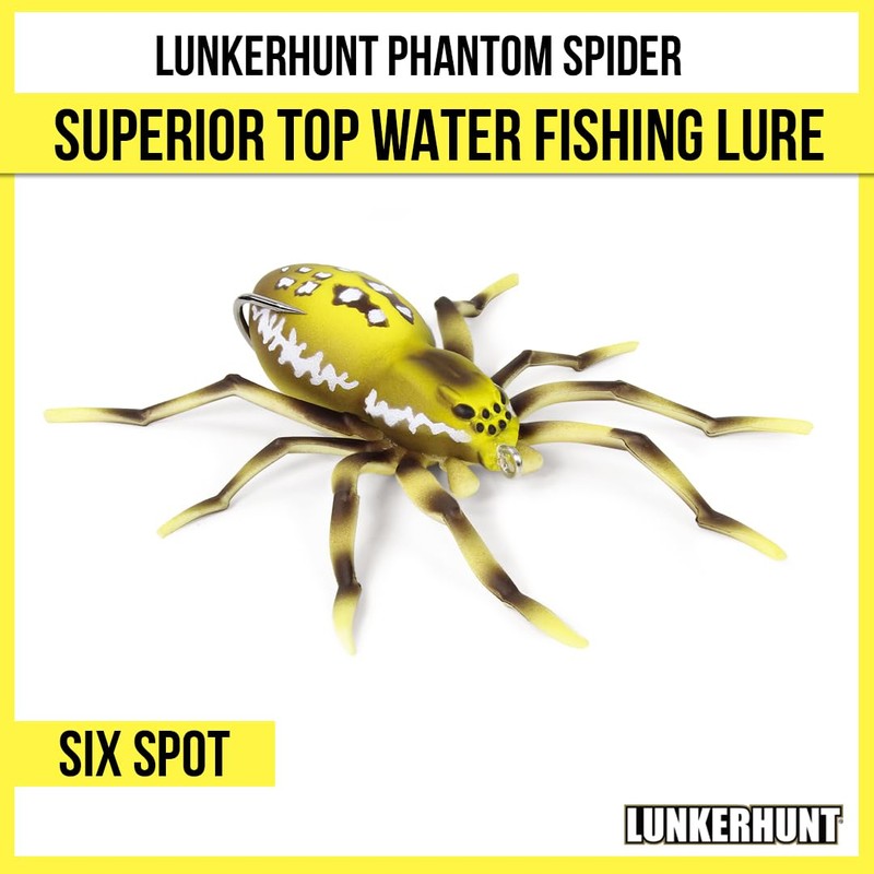 Lunkerhunt ファントムスパイダー シックススポット 2インチ 1/4オンス