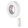 Lion Tools Paquete Con 8 Piezas Cinta Aislante Blanco 19mm