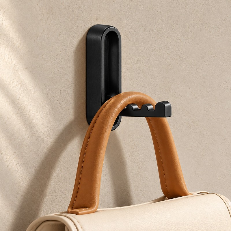 Foldable Wall Hook for Towels, Coats & Bags – Wall