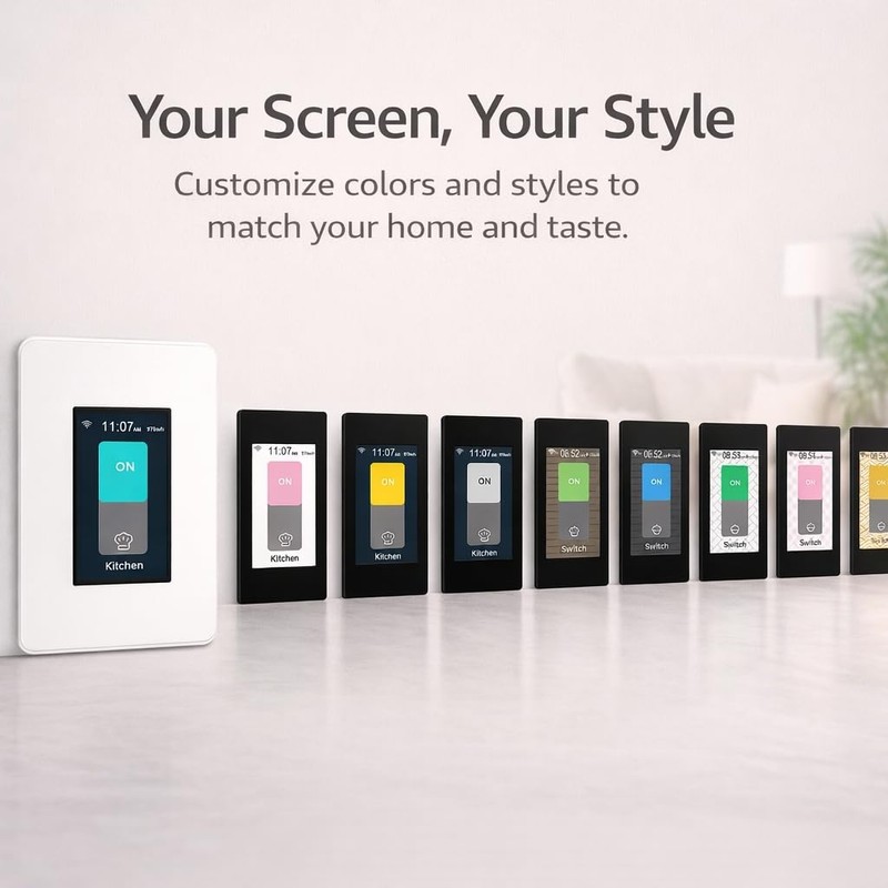 LANBON L9 LCD Smart Light Switch — See What You