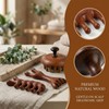 Wooden Scalp Massage Brush, Pack of 3, Scalp Massage Comb,