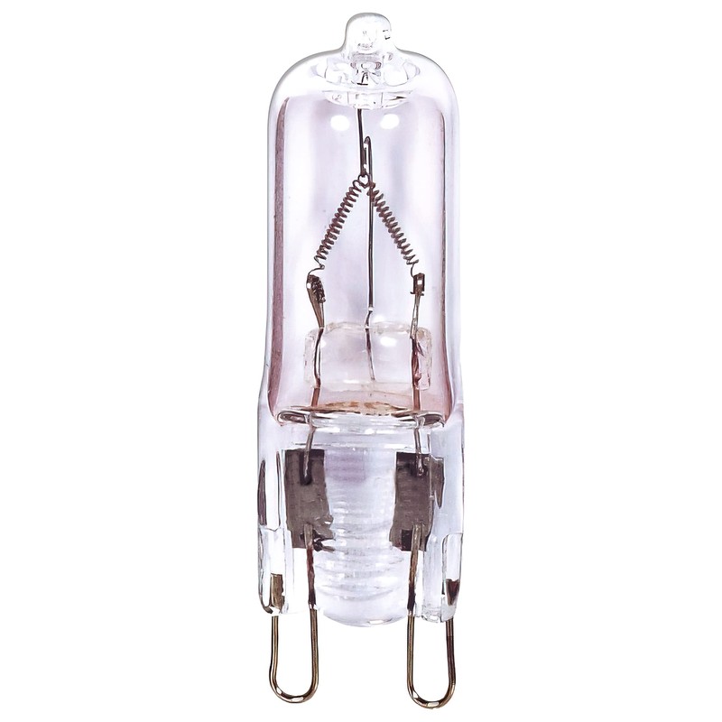 Satco S4621/04 G9 Double Loop Halogen Light Bulb, 35 Watts,