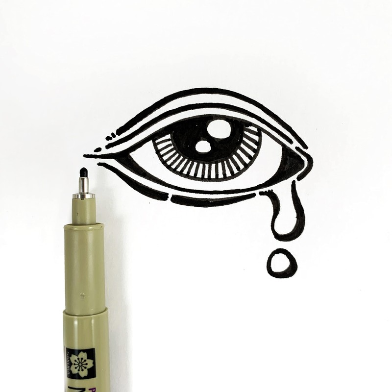 SAKURA Pigma Micron Fineliner Pens - Archival Black Ink Pens