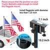 Universal Pickup Truck Flagpole Mount in Bed, No Drilling Flag
