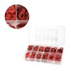 Red Steel Paper Fibre Washers Kit Assorted Lock Insulation Washer