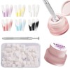 SANAAA Gel Nail Set 6 Colors Set Color Gel Gradient