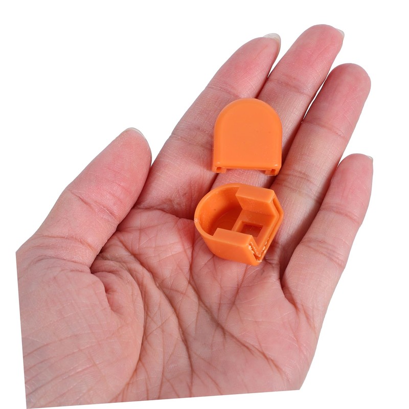 ABOOFAN 10Pcs Plastic Hanger Shoulder Tip Protectors Versatile End Caps