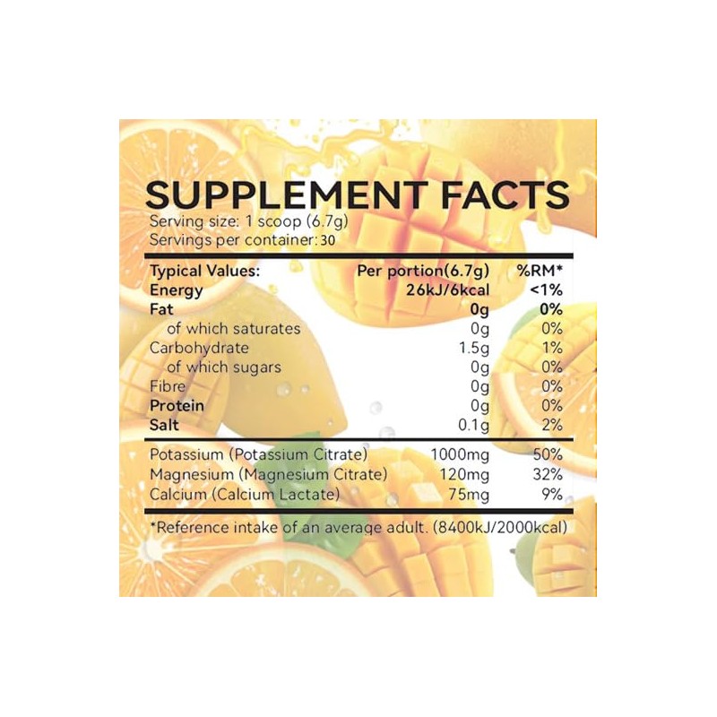 Electrolytes Keto 30 Days Supply | 30 Serving Electrolyte Powder
