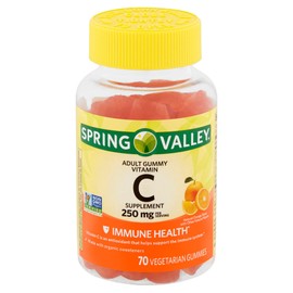 Spring Valley - Gummie Vitamin C 240 mg, 70 Orange Gummies