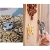 NentMent 2 Pack Pine Nuts Cracker Mini Portable Pistachio Crackers