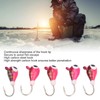 5 Pcs Winter Ice Fishing Jigs Kit for Bass Perch