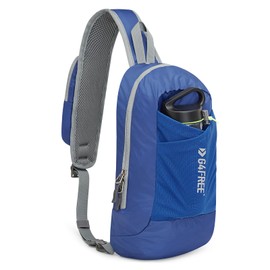 G4Free Sling Bag RFID Blocking Lightweight Crossbody Backpack Chest Shoulder Bag for Travel Sports Running