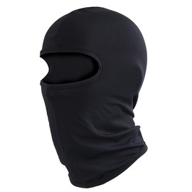 Balaclava Ski Mask Head Mask Full Face Mask Windproof Face Cover Sun UV Protection Scarf Men Women Outdoor Sport Cycling Cap (Black)