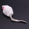 SUNCHSEN Real Rabbit Fur Mice Toys Pet Toy Children's Toys