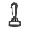 Paracord Planet Plastic Swivel Snap Hook – 1 Inch Black