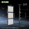 STASUN 600W LED Flood Light, Mini Series Stadium Light, 60000LM