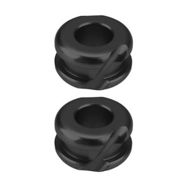 The Lord of the Tools Pack of 2 3/16 Inch Aluminium Alloy Pulley Shooting Target Peephole Target Bow Target Tool Accessories for Arrow and Bow Shooting Black