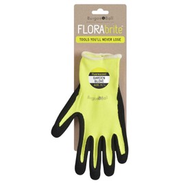 Burgon & Ball FloraBrite Gardening Gloves, Medium/Large, Yellow