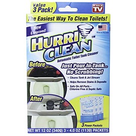 Hurriclean Automatic Toilet Tank Cleaner Value 3 Pack