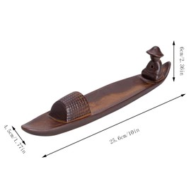Insence Burner Holder, Modern Incense Ash Catcher Incense Stick Holder, Boat Shape Incense Burner, for Counters Meditation Room Yoga Home Office