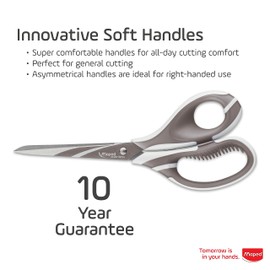 Maped 599110 Zenoa Fit Scissor, 21 cm Length