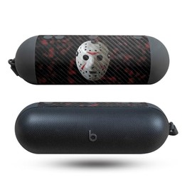 Carbon Fiber Speaker Skin Compatible with Beats Pill (2024) - 13th Nightmare - Premium 3M Vinyl Protective Wrap Decal Cover - Easy to Apply | Crafted in The USA by MightySkins