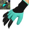 4/8 Hand Claw ABS Plastic Garden Rubber Gloves Gardening Digging