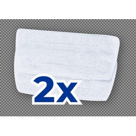 Vileda Steam XXL Replacement Cover Steam Cleaner Replacement White Pack of 2