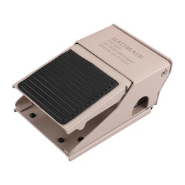 Baomain Pneumatic Foot Pedal Valve FV-420 Momentary 4 Way 2 Position 1/4"PT Threaded Nonslip Rubber