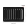 MUNEFE RV Grille Vent Panel, Cover Ventilation Panel, Rectangle Air