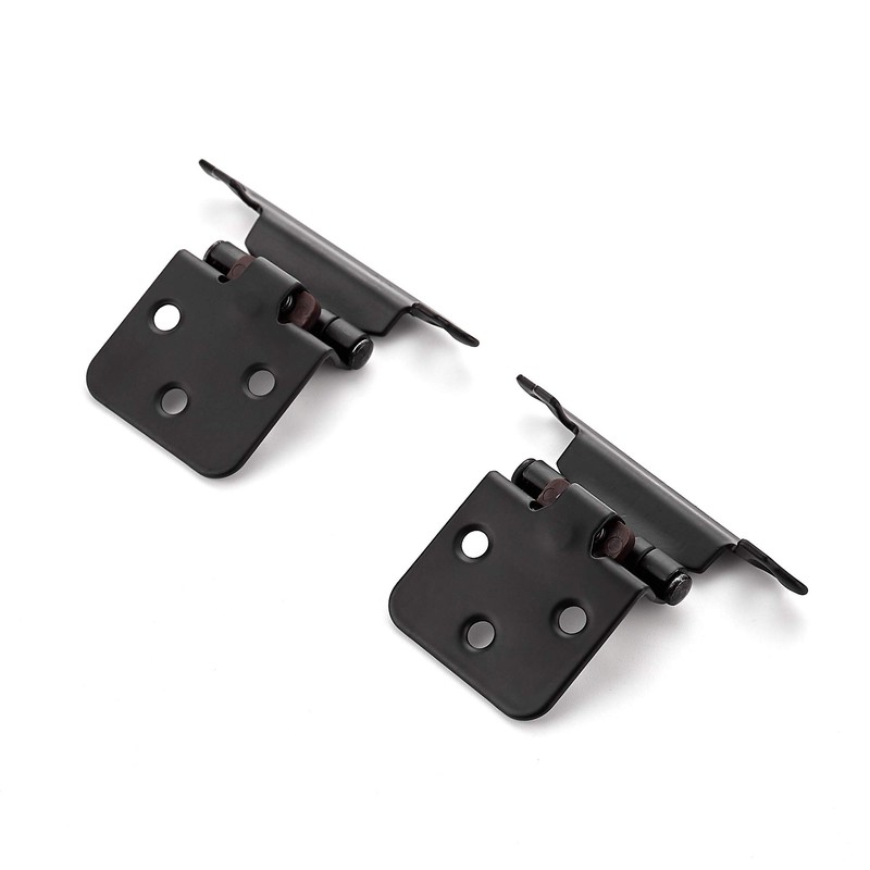 Ravinte 60 Pack (30 Pairs) 1/2" Overlay (Variable) Cabinet Hinges,