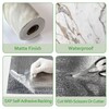 Marble Peel and Stick Waterproof Wall Paneling, 118" x 47"