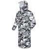 iCreek Raincoat Waterproof Long Rain Jacket Lightweight Rainwear Reflective with
