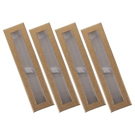 Operitacx Empty Pen Gift Box 4 Perpetual Pen Display Box Clear Window Cardboard Pen Packaging Box for Pencils Jewelry Pencils Ballpoint Pens Pens