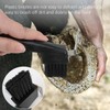 AIMALL Horsegear Supplies - Horseshoe Hook and Brush Set, Horseshoe