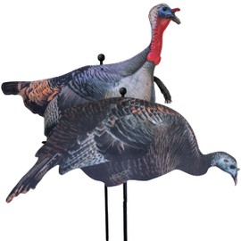 Higdon Outdoors Flex Combo Pack Silhouette (Tom & Hen) | All in One Ultra-Light Foldable Turkey Decoy with Full Body Realism
