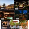 DAMAING Outdoor String Lights 100FT Globe String Lights with 52