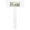 Safety 3 Garden Stand Label Medium, 6.3 x 2.8 x