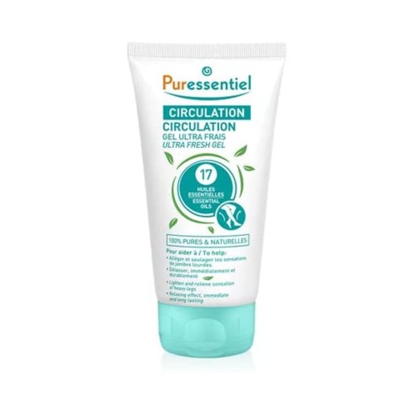 Puressentiel Circulation Ultra-Fresh Gel with 17 Essential Oils - 100%