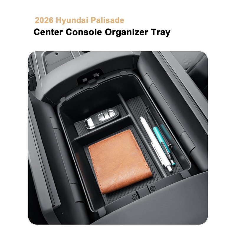 2026 Palisade Center Console Organizer - Upper Layer For 2026