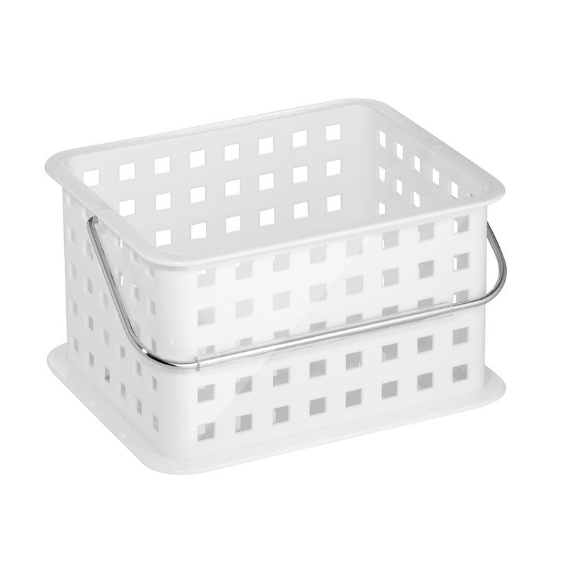 iDesign Portable Shower Caddy Basket with Handle for College Dorm