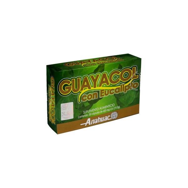 ANAHUAC CAPS. GUAYACOL CON EUCALIPTO C/30