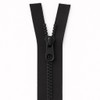 Black 28" (71cm) Chunky Zip – Separating #5 Weight Zipper,