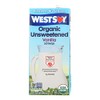Westsoy Organic Vanilla Unsweetened (12x32 OZ)