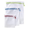 Whitmor 6505-4362 codificado con Colores de Malla Bolsas Lavado, Juego