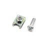 sourcing map 12-Piece Vehicle Number Plate Fastener Bolt Set with