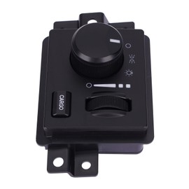 MOCA Headlight Switch HLS-1345 Fits 05-10 for Dodge Dakota & 06-09 for Dodge Ram 1500/ Ram 2500/ Ram 3500 & 08-10 for Dodge Ram 4500/ Ram 5500 & 2006 for Mitsubishi Raider & 2011 for Ram Dakota