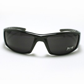 Mens Choppers Sunglasses Biker Motorcycle Logos Cross All Black