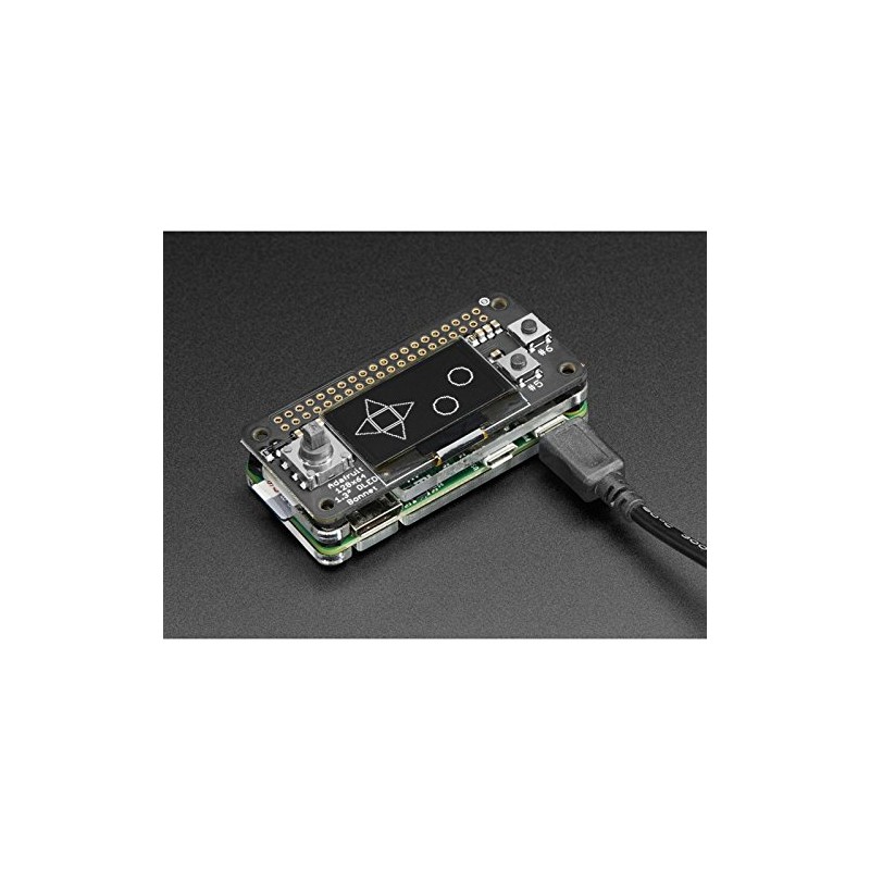 Adafruit 128x64 OLED Bonnet for Raspberry Pi