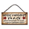 Birthday Occasion Shabby Chic Wooden Funny Sign Wall Plaque Granny
